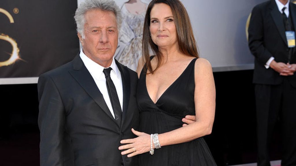 Dustin Hoffman y Lisa Gottsegen