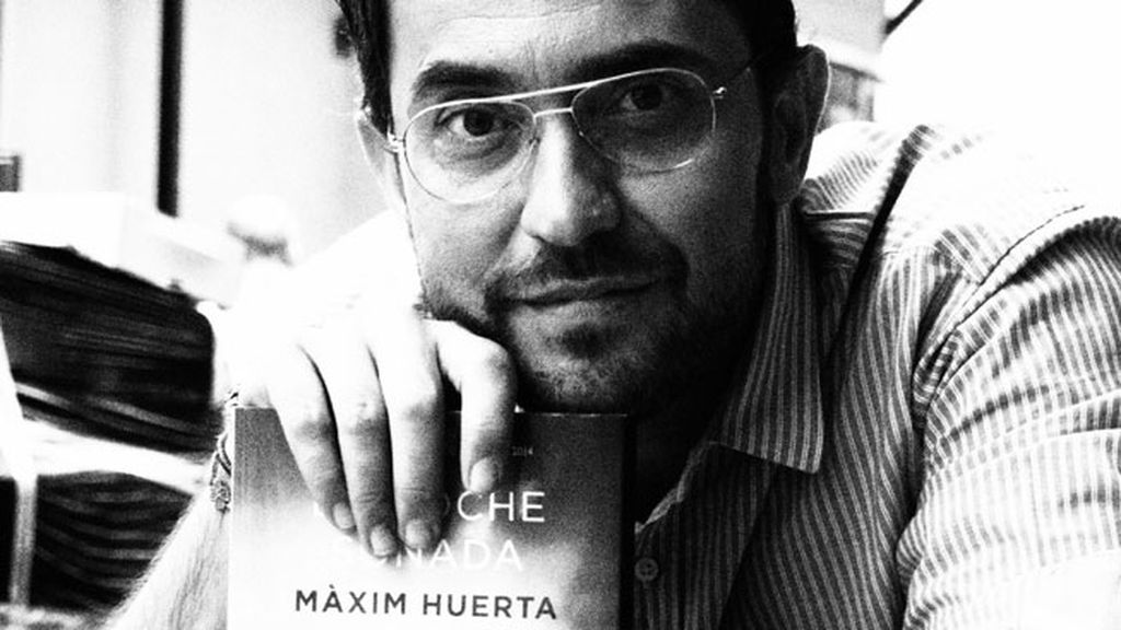 Máxim Huerta, en blanco y negro