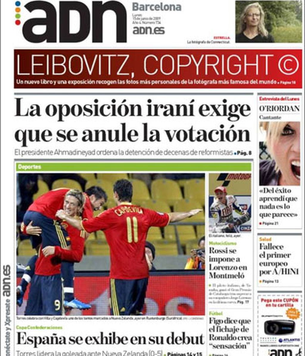 La prensa elogia el debut de España