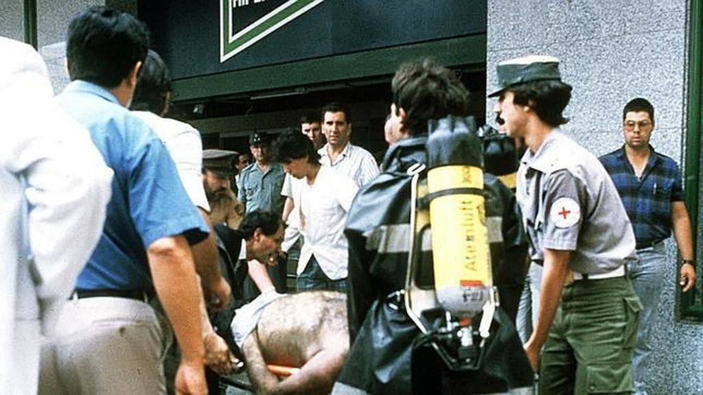 imagen de archivo del atentado de Hipercor
