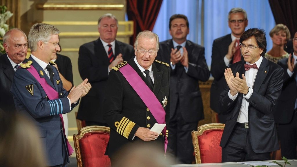 Coronación Felipe I de Bélgica