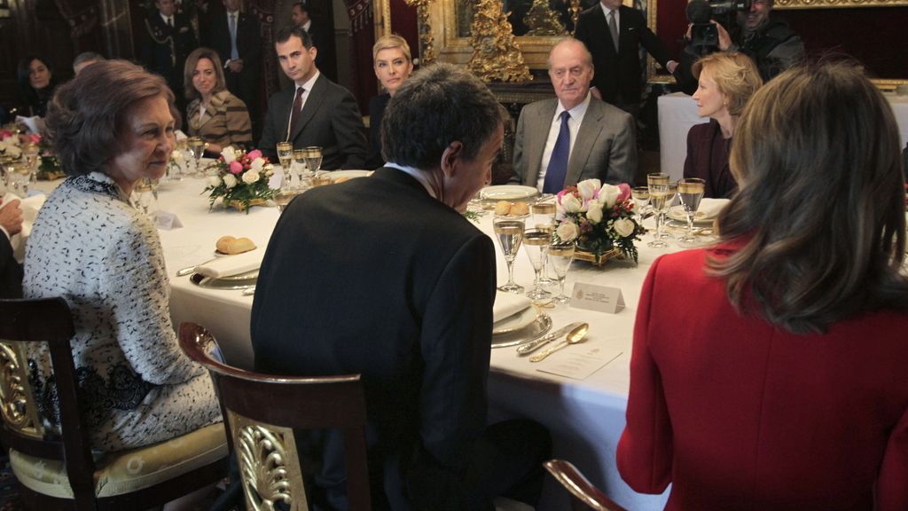 Almuerzo de los Reyes con el Gobierno en funciones