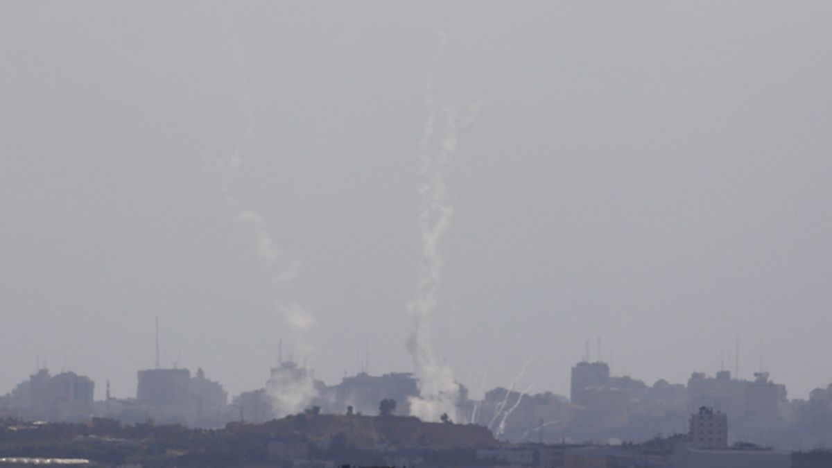 Hamás lanza varios cohetes contra israel desde Gaza
