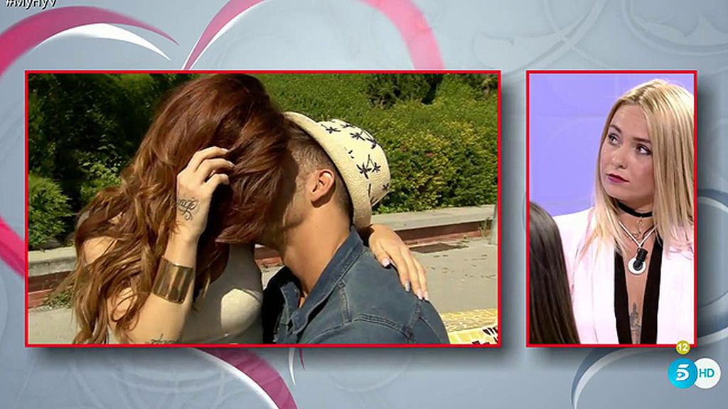 Melody no se resiste a los besos de Iván