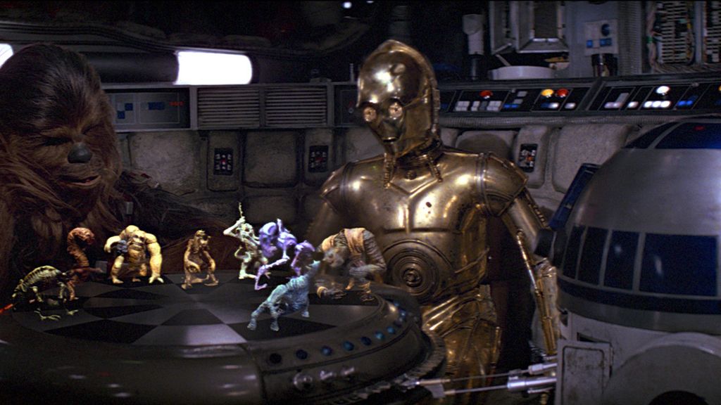 "¡Deja ganar al wookie!"