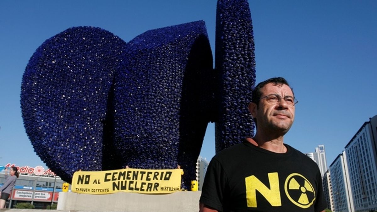 Protestas en Valencia por el almacén nuclear