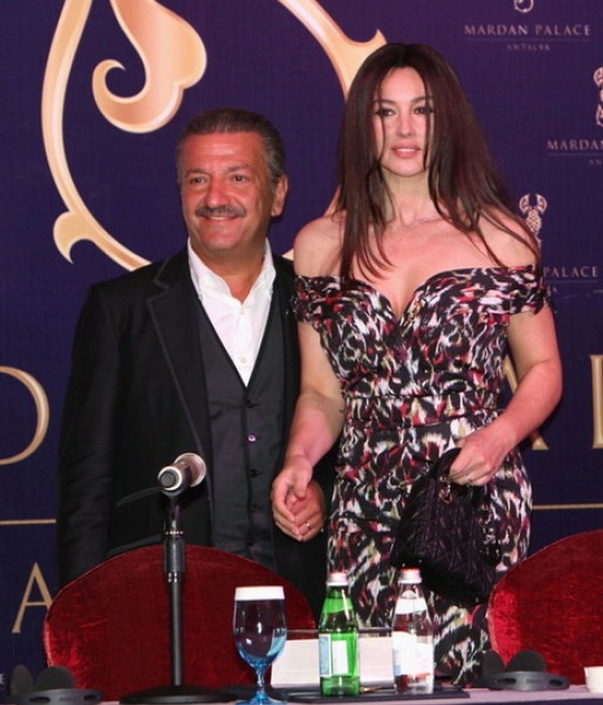 Monica Belluci y el multimillonario ruso Telman Ismailov