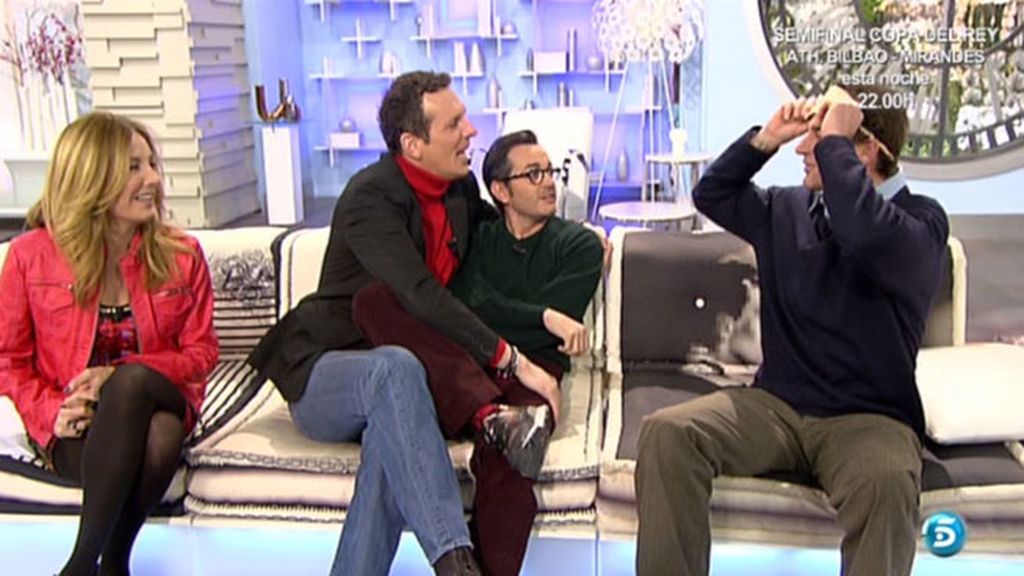 Alessandro Lequio ha creído que le besaba Belén Ro