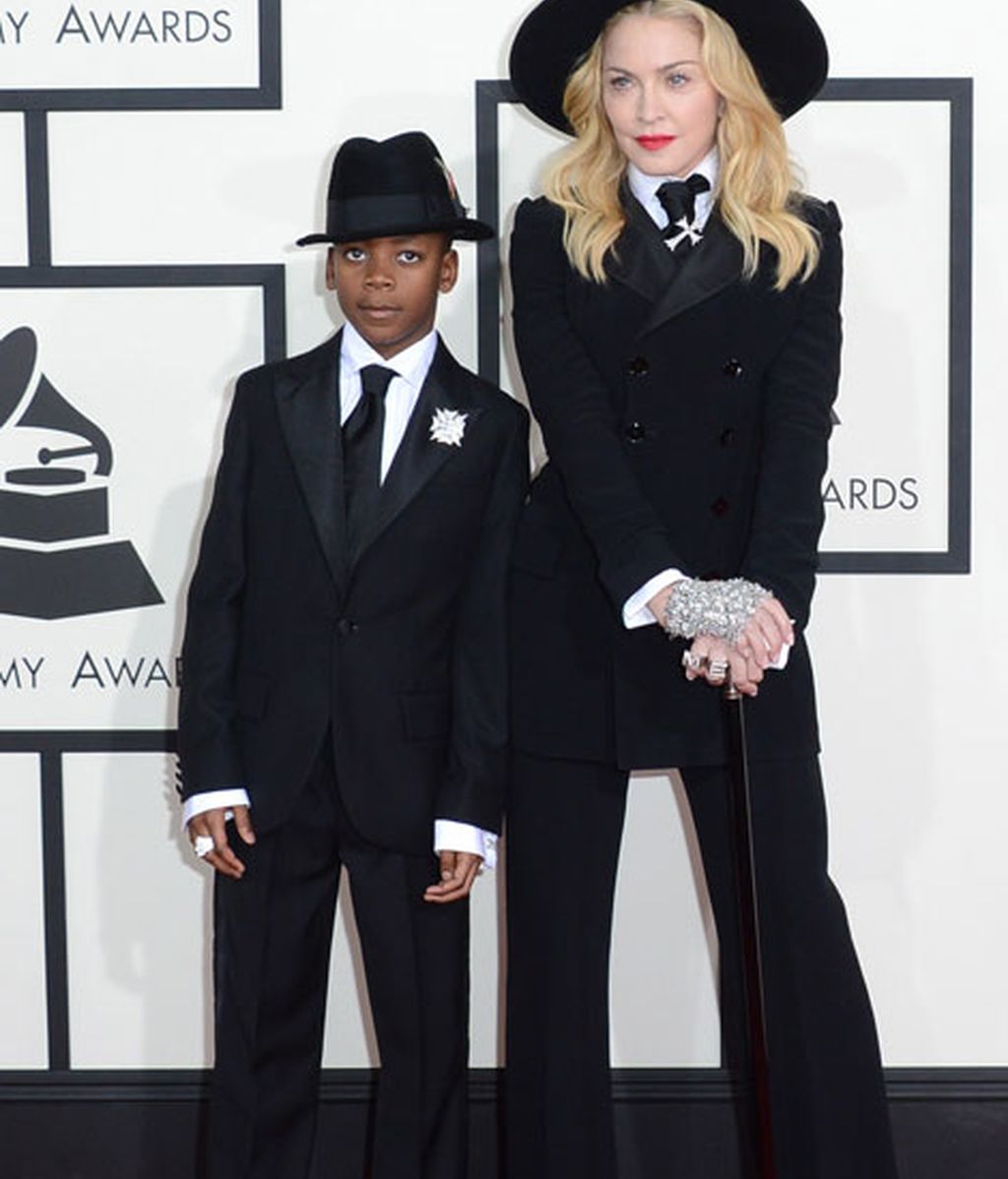 Madonna y su hijo David Ritchie