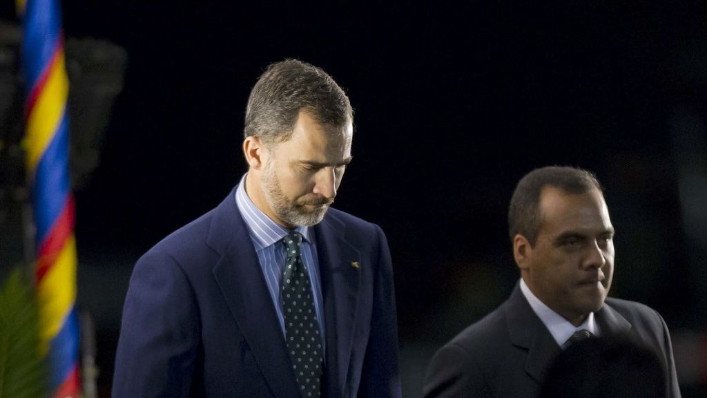El Príncipe Felipe llega a Venezuela para asistir al funeral de Chávez El Príncipe Felipe llega a Venezuela para asistir al funeral de Chávez
