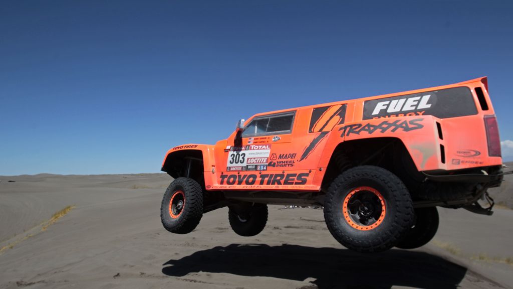 'Vuelo' sobre la arena