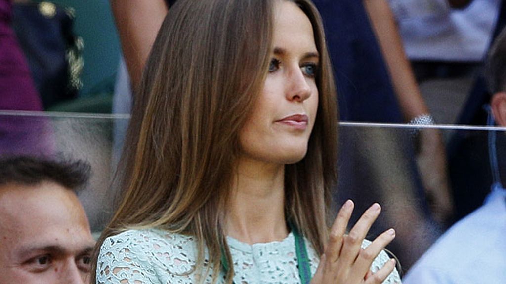 Kim Sears, en la final de Wimbledon