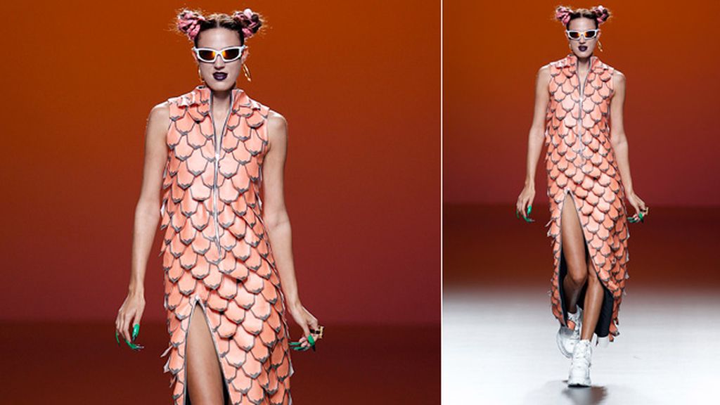 La diseñadora se rinde al 'look tokiota'