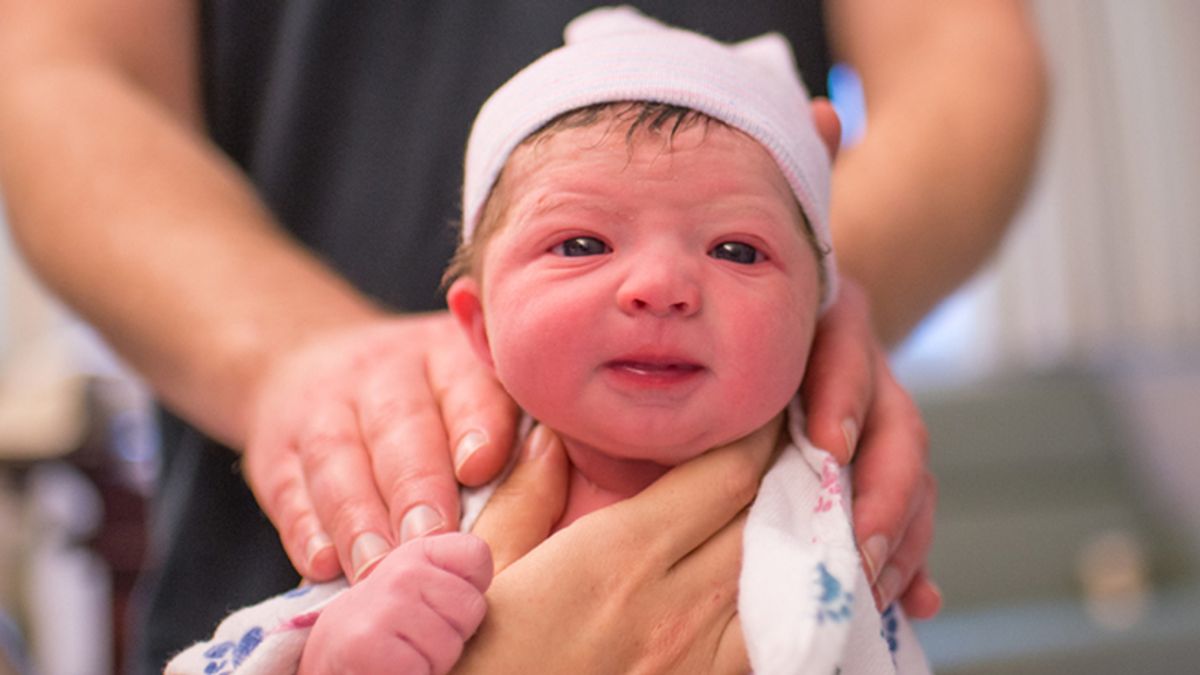 Una fotógrafa retrata cómo fue el parto de su bebé