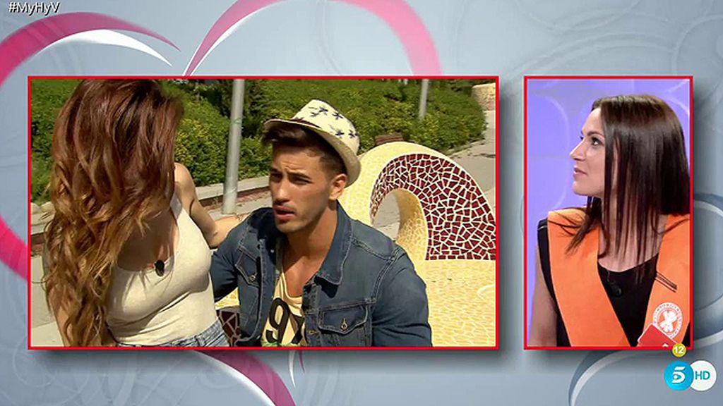 Melody no se resiste a los besos de Iván