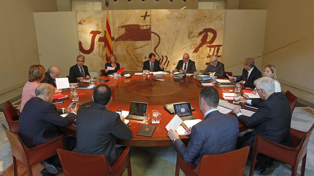 Reunión semanal del Gobierno Catalán