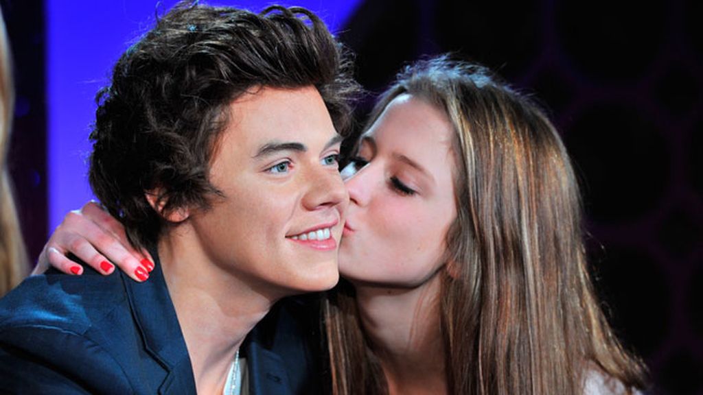 El cantante Harry Styles, el más deseado y besado por las fans