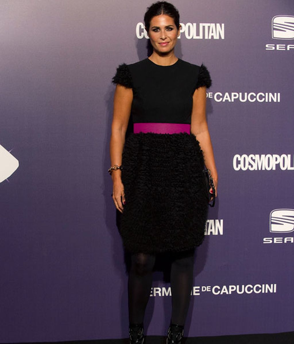 Edurne, Carolina Bang y Noelia López, chicas de alfombra