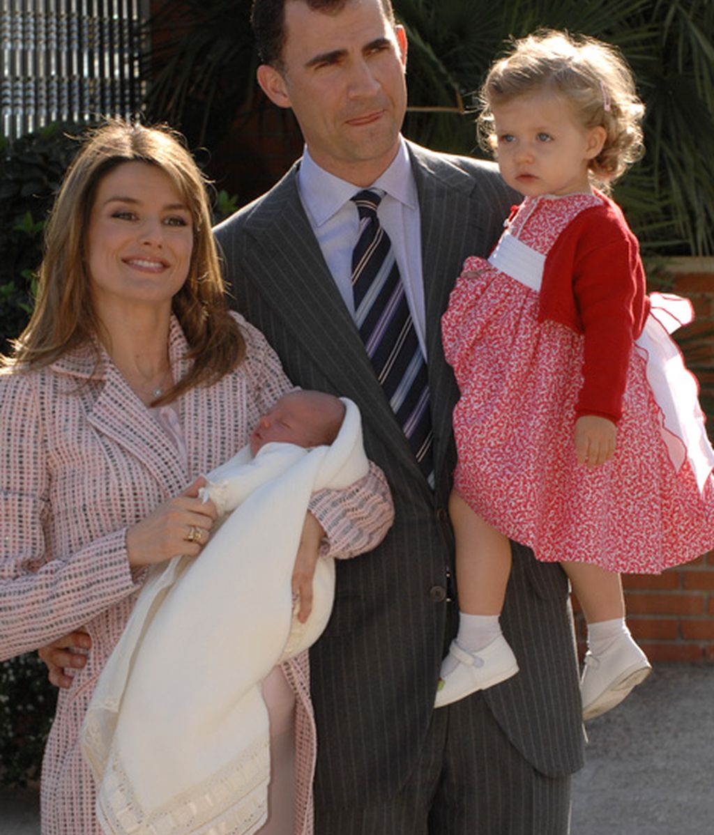 Nacimiento de su segunda hija (abril de 2007)