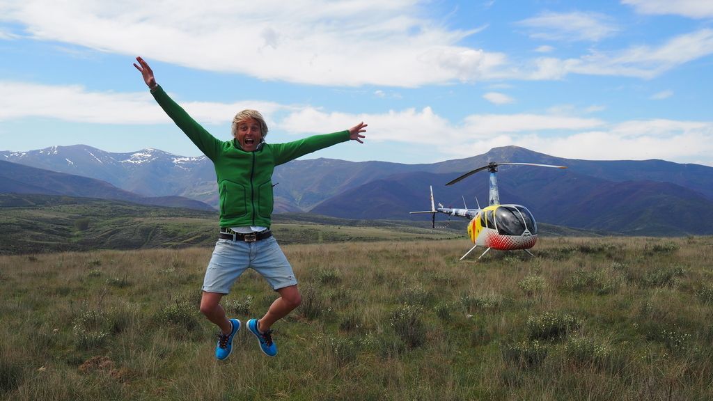 Jesús Calleja en 'Volando voy'
