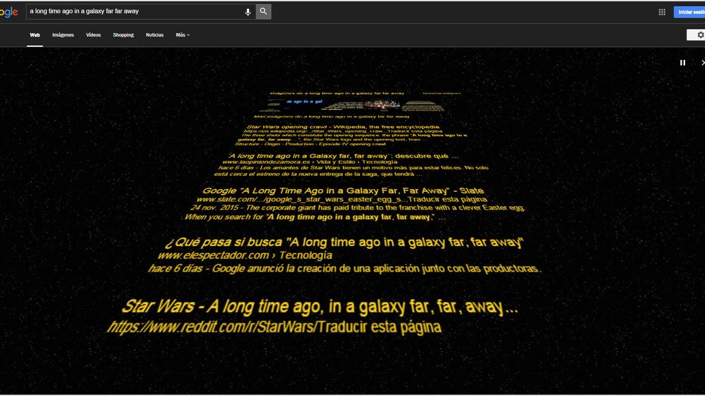 Google y Star Wars