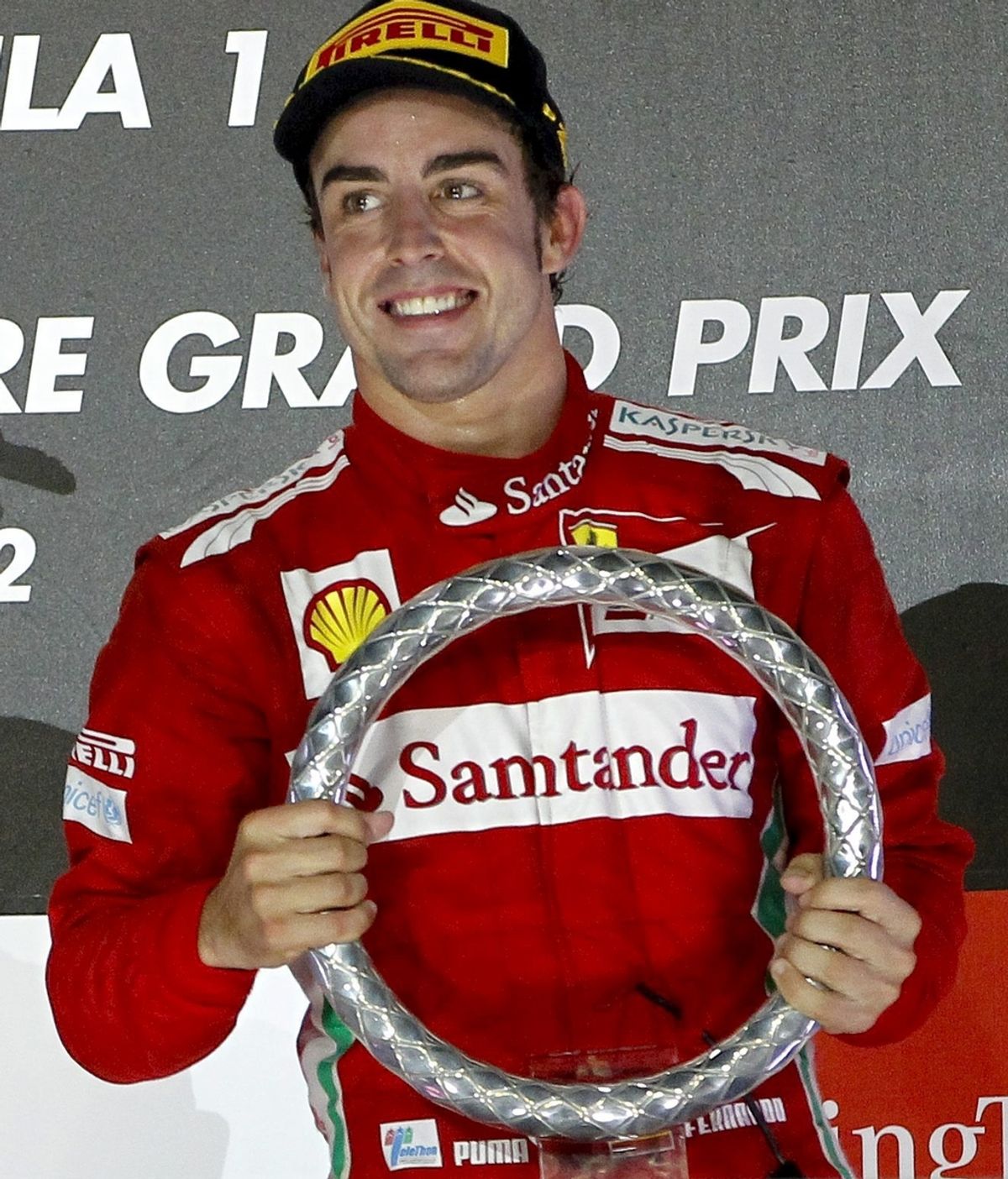Alonso, GP Singapur. Foto: EFE