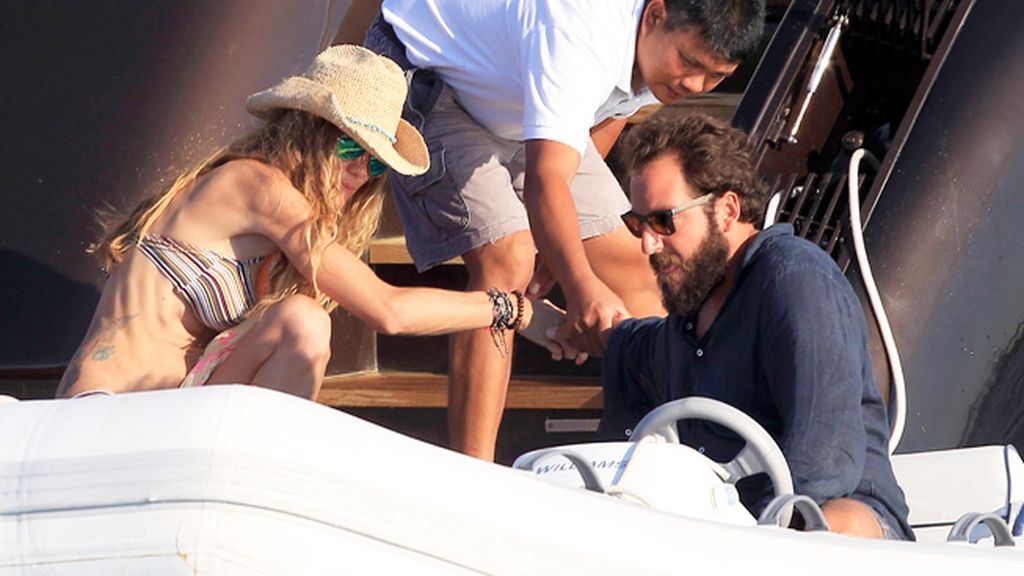 Blanca cuesta y Borja Thyssen