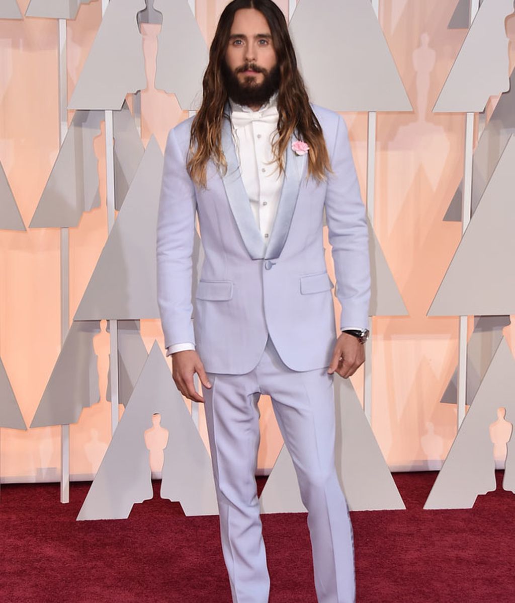 Jared Leto, el más original de la alfombra roja de los Oscar