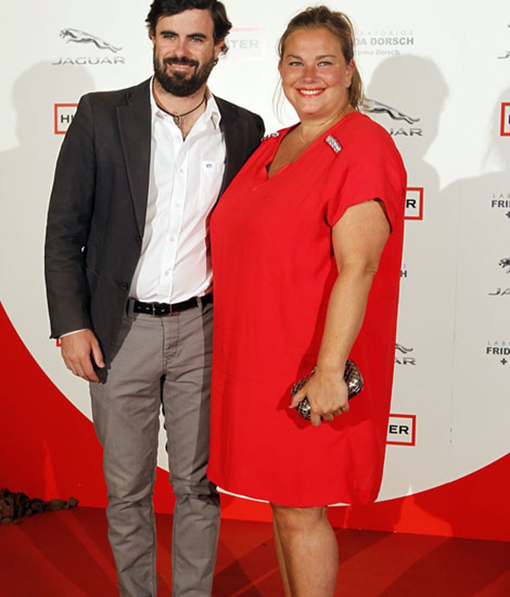 Caritina Goyanes junto a su marido Antonio Matos