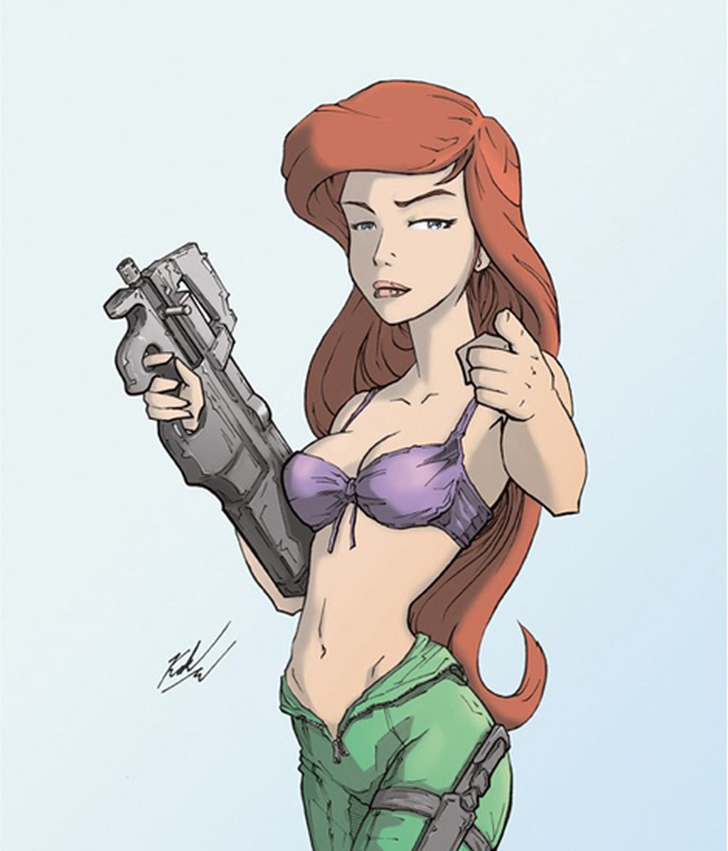 Las princesas Disney se vuelven guerreras