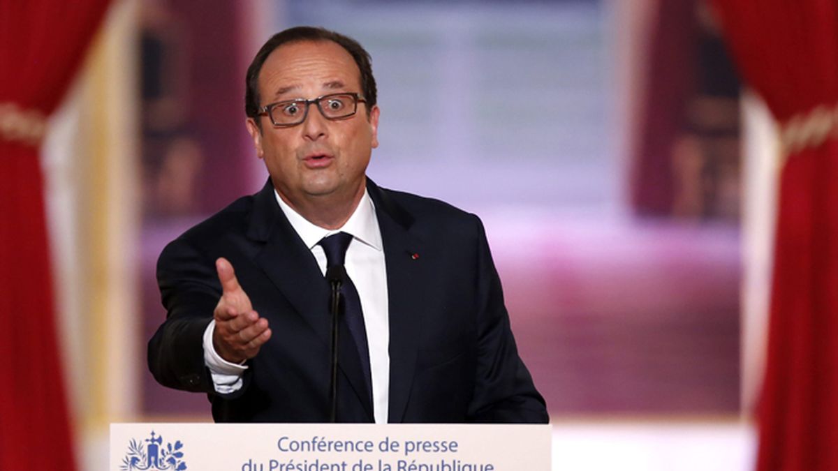Hollande anuncia bombardeos sobre Irak