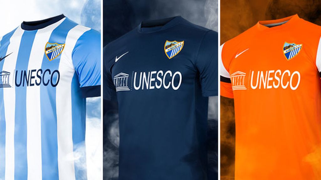 La nueva equipación del Málaga