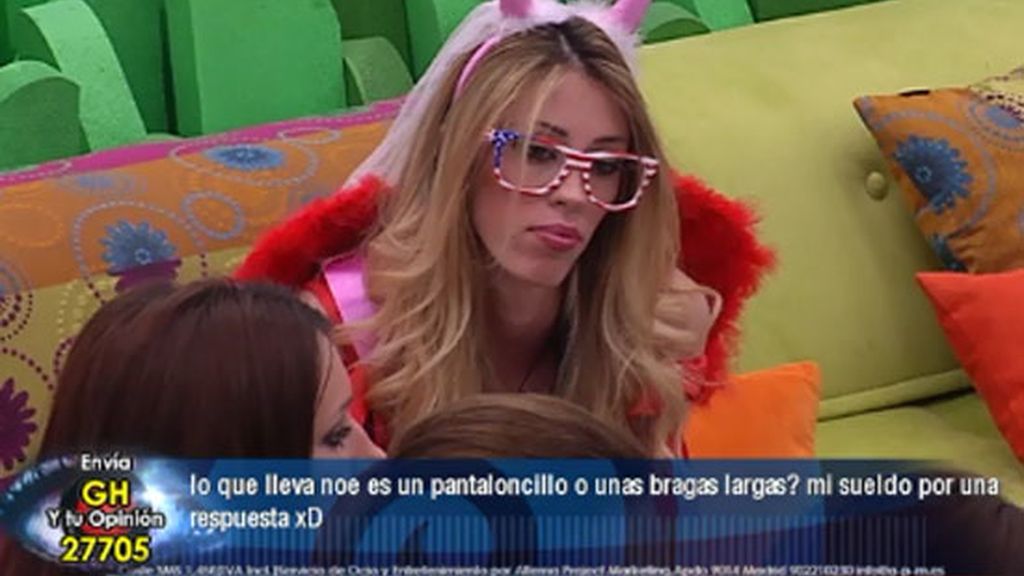 Miriam, desatada en su despedida de soltera