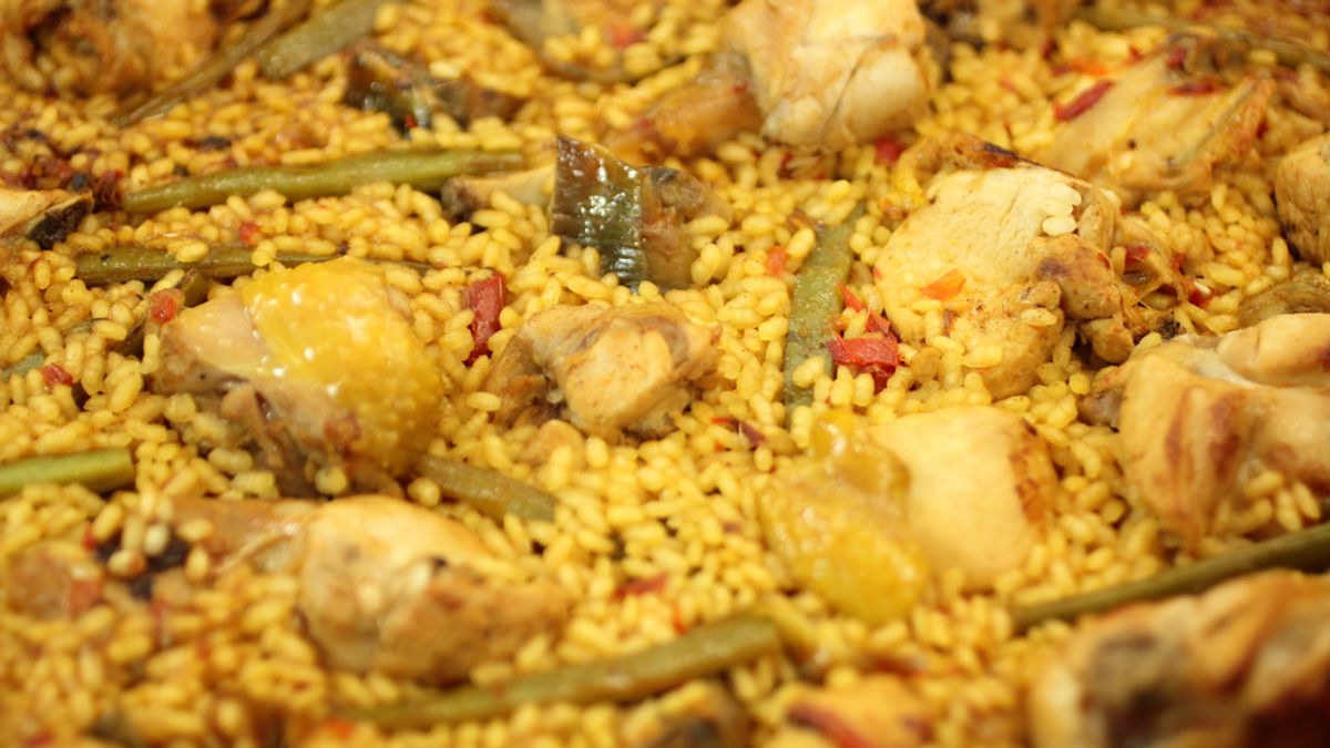 Paella valenciana en 'Robin Food'