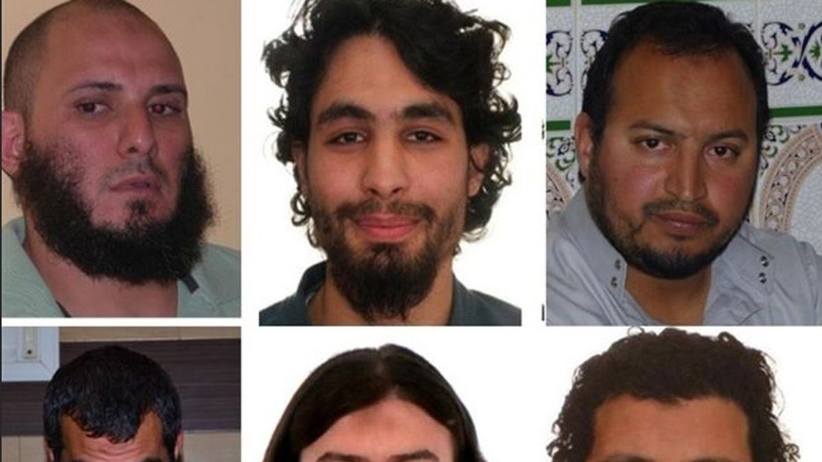 Los seis yihadistas detenidos