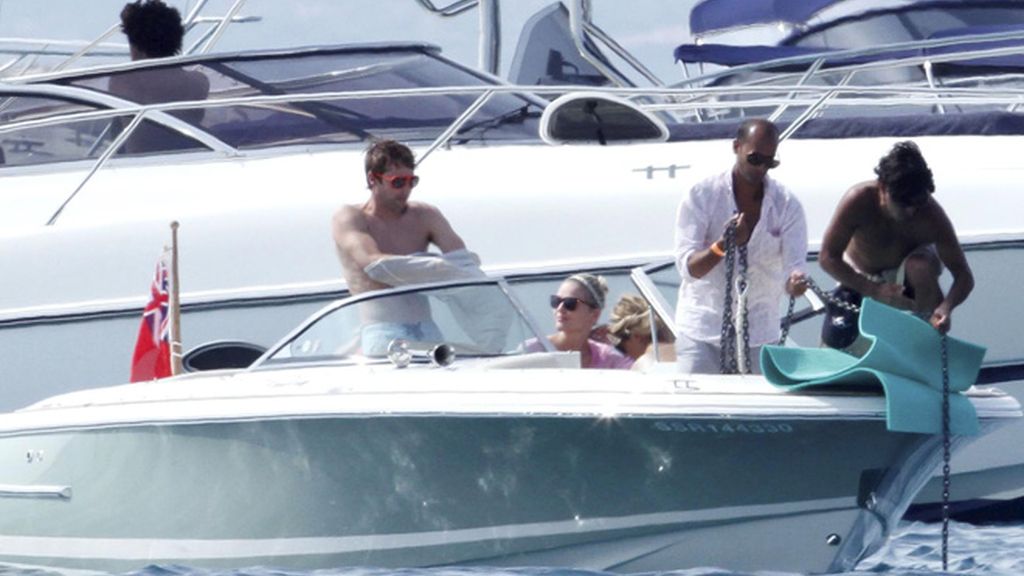 James Blunt, lobazo de mar en Formentera