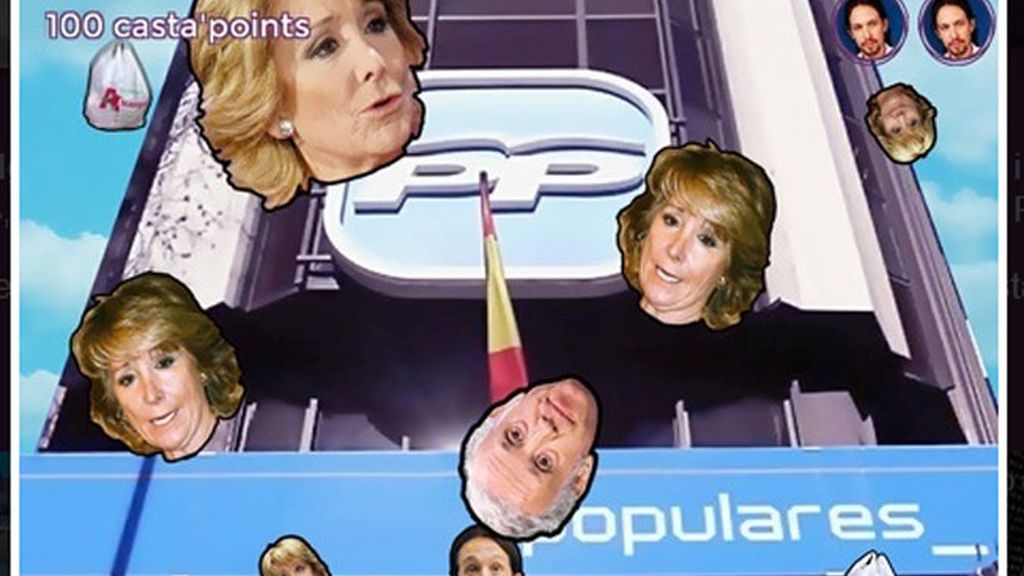Pablo Iglesias,casta wars ,videojuego de Pablo Iglesias