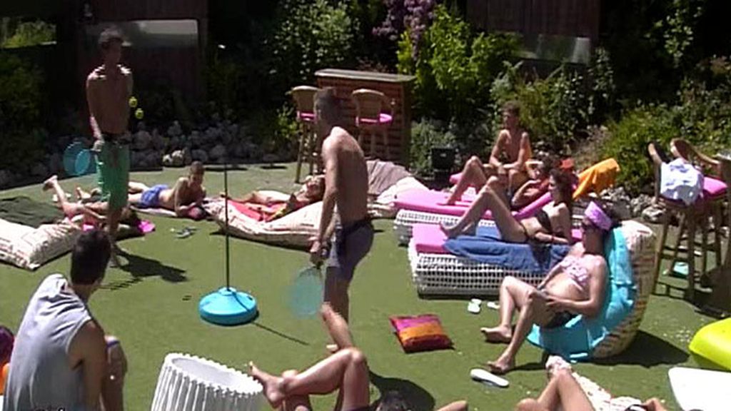 Sonia es la única que no ha disfrutado del sol