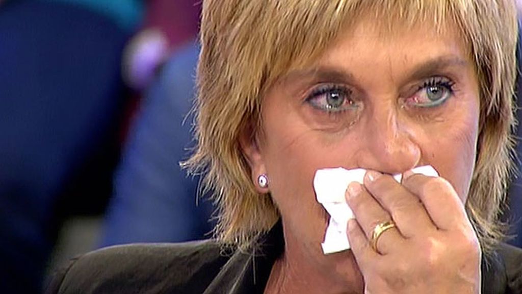 Acusaban a la colaboradora de ser 'la topa' y ella se defendía entre lágrimas