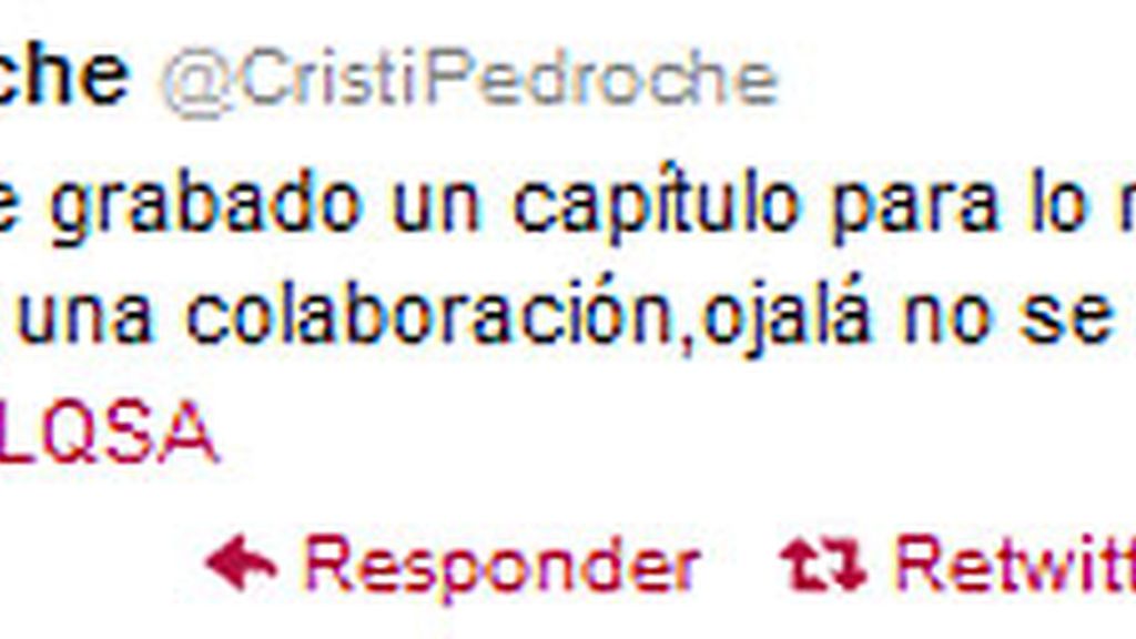 Twitter Cristina Pedroche