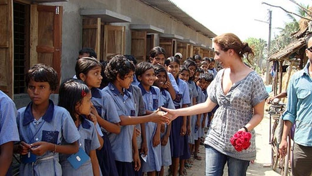 Indhira, de misión solidaria en la India con la ONG 'Global Humanitaria'