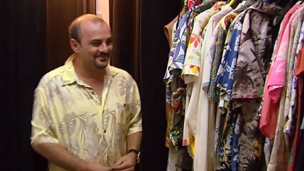 Pedriño, sus chicos y un improvisado desfile de modelos