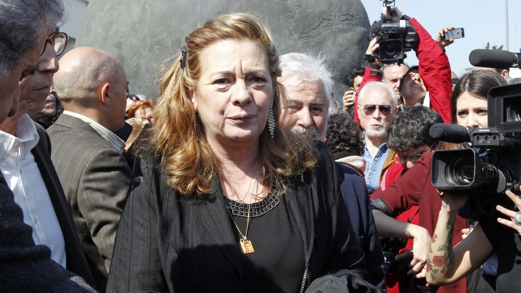 Pilar Manjón en el homenaje de Atocha Pilar Manjón en el homenaje de Atocha