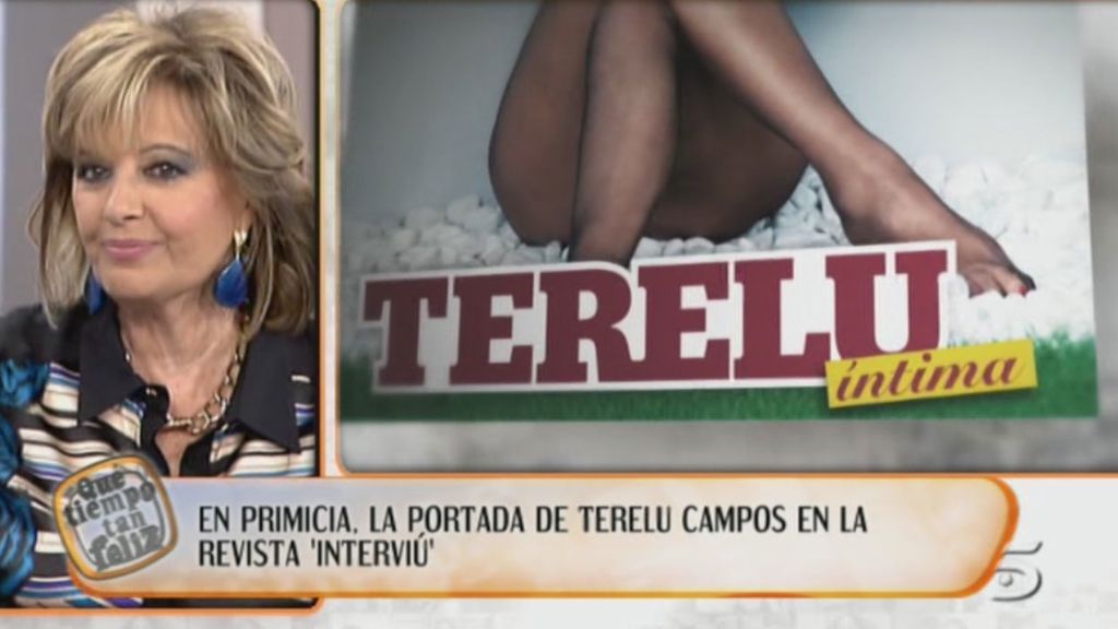 '¡Qué tiempo tan feliz!' muestra en primicia la portada de Terelu Campos