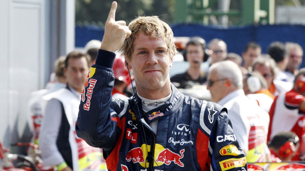 Pole para Vettel