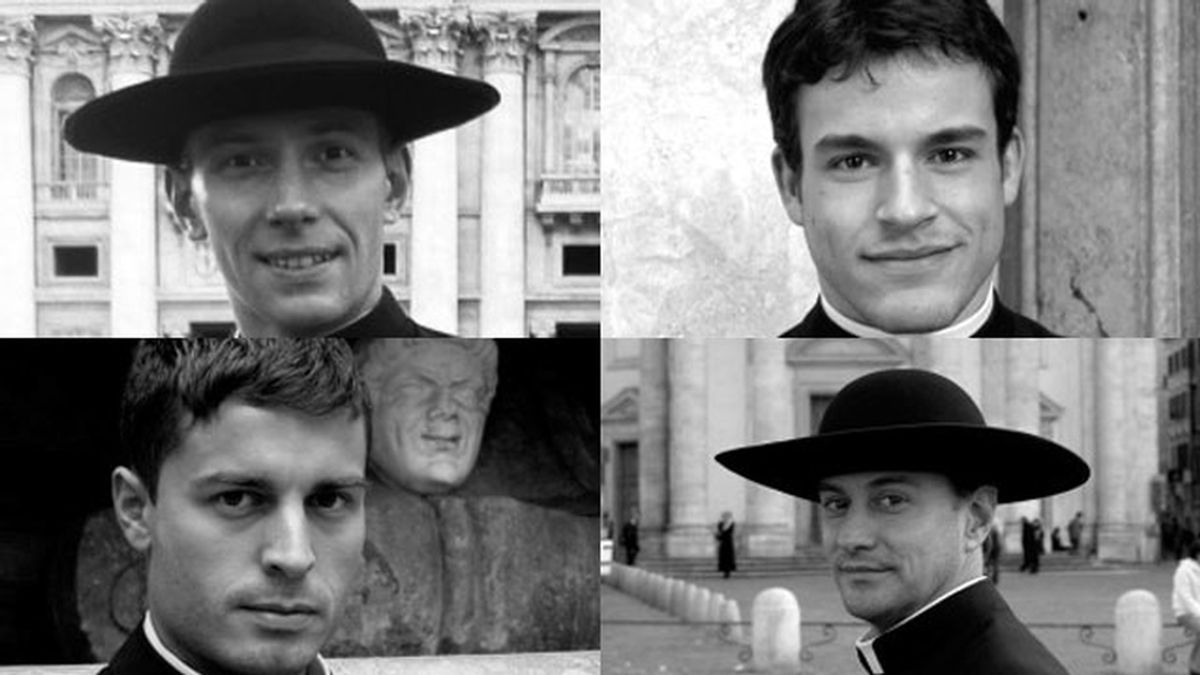 Los curas mas guapos del vaticano en un calendario