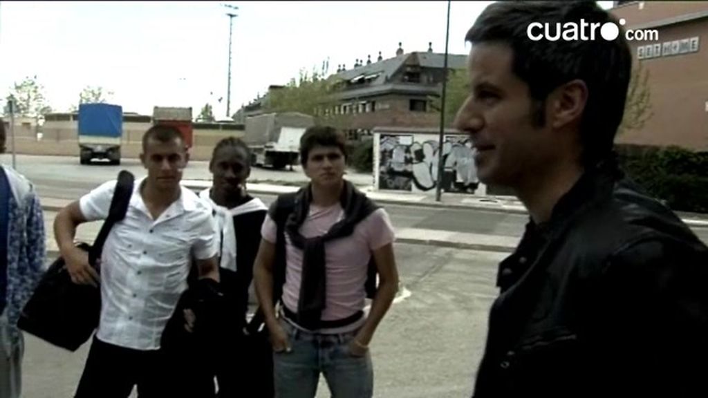 Imágenes exclusivas de la llegada de los jugadores a la casa