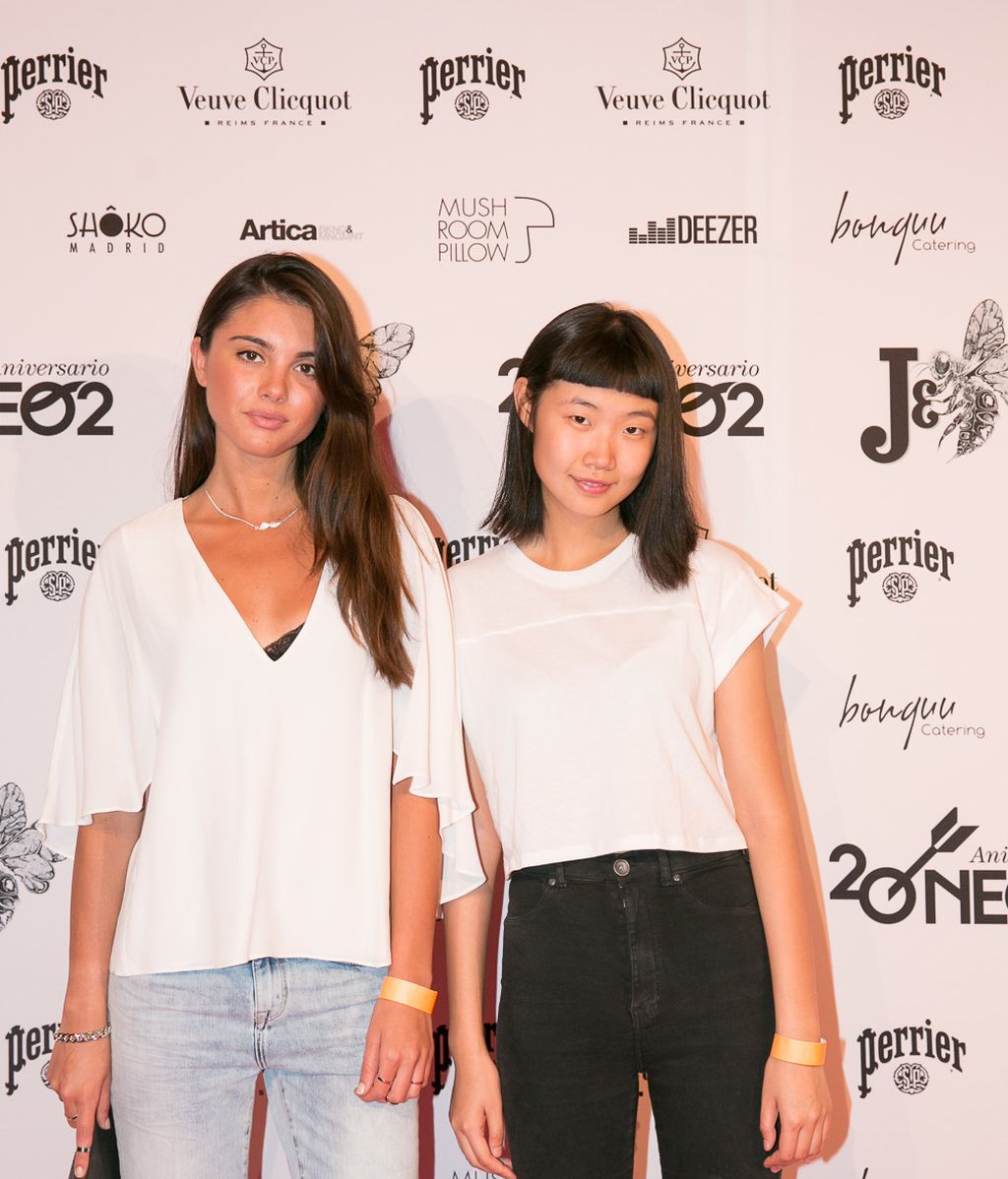 Carmen Chu y Paula Boluda posaron juntas
