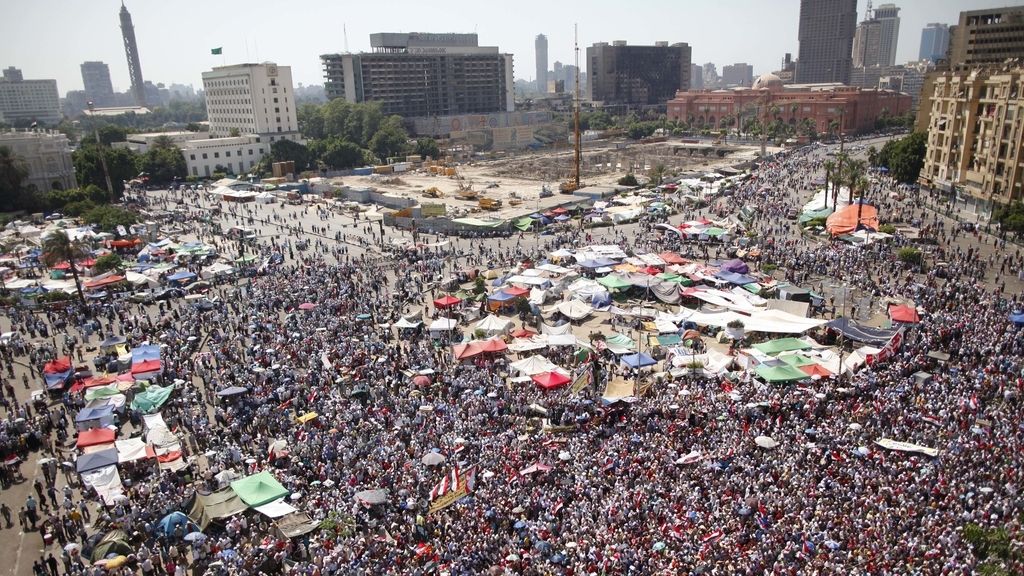 La Plaza Tahrir rompe en júbilo por el nuevo presidente