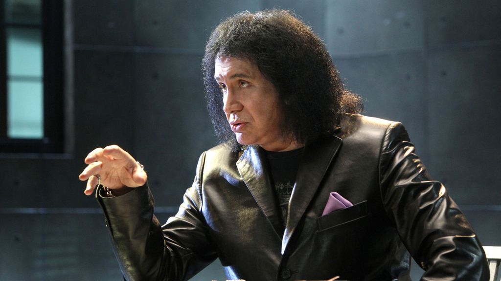 Gene Simmons, cantante de Kiss, investigado por un asesinato en 'C.S.I.'